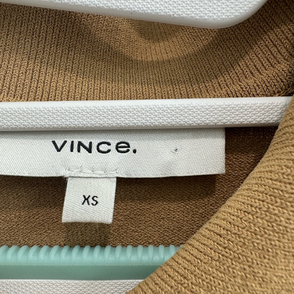 Vince Tan Long Sleeve Button Down Shirt - Picture 3 of 4